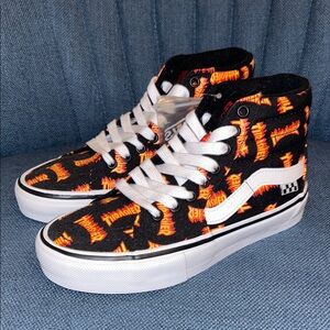 Vans x Thrasher Sk8-Hi Allover Thrasher Logo Sneakers